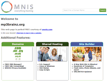 Tablet Screenshot of mp3brainz.org